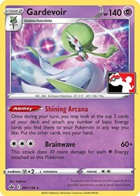Gardevoir #061 Gardevoir - Prize Pack Series Cards - #061 - Pokemon TCG card