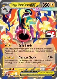 Mega Eelektross ex - Prize Pack Series Cards - #061 - Pokemon TCG card