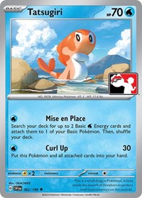 Tatsugiri - Prize Pack Series Cards - #062 - Pokemon TCG card
