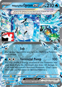 Wellspring Mask Ogerpon ex - Prize Pack Series Cards - #064 - Pokemon TCG card