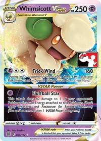 Whimsicott VSTAR - Prize Pack Series Cards - #065 - Pokemon TCG card
