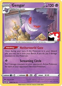Gengar #066 Gengar - Prize Pack Series Cards - #066 - Pokemon TCG card