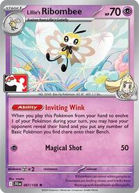 Lillie's Ribombee #067 Lillie's Ribombee - Prize Pack Series Cards - #067 - Pokemon TCG card