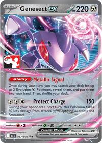 Genesect ex - Prize Pack Series Cards - #067 - Pokemon TCG card