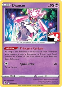 Diancie #068 Diancie - Prize Pack Series Cards - #068 - Pokemon TCG card