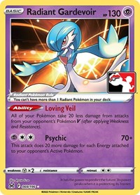 Radiant Gardevoir - Prize Pack Series Cards - #069 - Pokemon TCG card