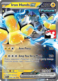 Iron Hands ex - Prize Pack Series Cards - #070 - Pokemon TCG card