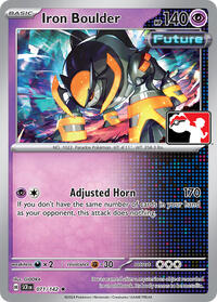 Iron Boulder - Prize Pack Series Cards - #071 - Pokemon TCG card