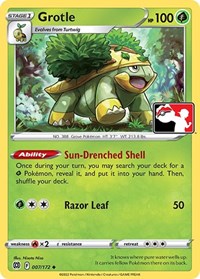 Grotle #007 Grotle - Prize Pack Series Cards - #007 - Pokemon TCG card