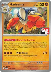 Hariyama #073 Hariyama - Prize Pack Series Cards - #073 - Pokemon TCG card