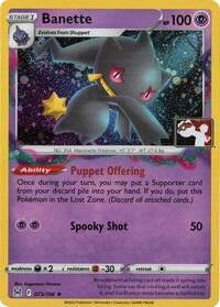 Banette #073 Banette - Prize Pack Series Cards - #073 - Pokemon TCG card