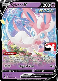 Sylveon V #074 Sylveon V - Prize Pack Series Cards - #074 - Pokemon TCG card