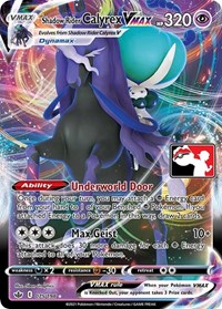 Shadow Rider Calyrex VMAX - Prize Pack Series Cards - #075 - Pokemon TCG card