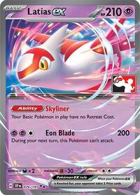 Latias ex - Prize Pack Series Cards - #076 - Pokemon TCG card