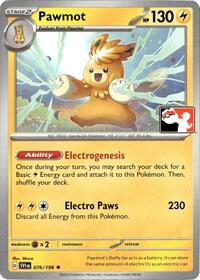 Pawmot - Prize Pack Series Cards - #076 - Pokemon TCG card