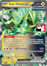 Iron Thorns ex #077 Iron Thorns ex - Prize Pack Series Cards - #077 - Pokemon TCG card