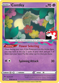 Comfey #079 Comfey - Prize Pack Series Cards - #079 - Pokemon TCG card