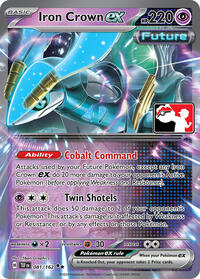 Iron Crown ex - Prize Pack Series Cards - #081 - Pokemon TCG card
