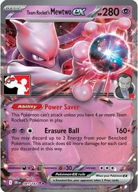 Team Rocket's Mewtwo ex #081 Team Rocket's Mewtwo ex - Prize Pack Series Cards - #081 - Pokemon TCG card