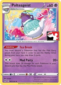 Polteageist - Prize Pack Series Cards - #083 - Pokemon TCG card