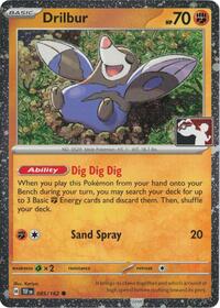 Drilbur - Prize Pack Series Cards - #085 - Pokemon TCG card