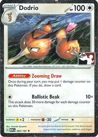 Dodrio #085 Dodrio - Prize Pack Series Cards - #085 - Pokemon TCG card