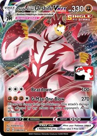 Single Strike Urshifu VMAX - Prize Pack Series Cards - #086 - Pokemon TCG card