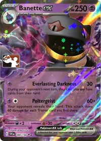 Banette ex #088 Banette ex - Prize Pack Series Cards - #088 - Pokemon TCG card