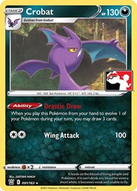 Crobat - Prize Pack Series Cards - #091 - Pokemon TCG card