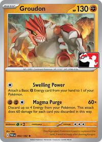 Groudon #093 Groudon - Prize Pack Series Cards - #093 - Pokemon TCG card