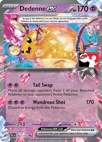 Dedenne ex #093 Dedenne ex - Prize Pack Series Cards - #093 - Pokemon TCG card