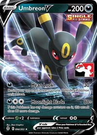 Umbreon V #094 Umbreon V - Prize Pack Series Cards - #094 - Pokemon TCG card
