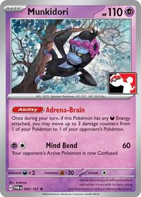 Munkidori #095 Munkidori - Prize Pack Series Cards - #095 - Pokemon TCG card