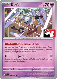 Klefki - Prize Pack Series Cards - #096 - Pokemon TCG card