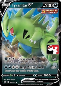 Tyranitar V - Prize Pack Series Cards - #097 - Pokemon TCG card