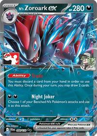 N's Zoroark ex - Prize Pack Series Cards - #098 - Pokemon TCG card