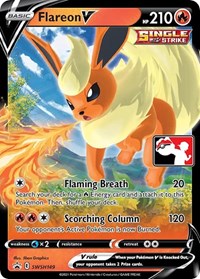 Flareon V #SWSH149 Flareon V - Prize Pack Series Cards - #SWSH149 - Pokemon TCG card
