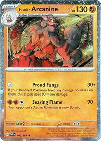 Hisuian Arcanine #100 Hisuian Arcanine - Blister Exclusives - #100 - Pokemon TCG card