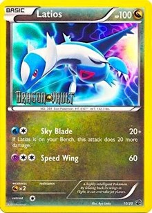 Latios - 10/20 (Dragon Vault) - Blister Exclusives - #010 - Pokemon TCG card