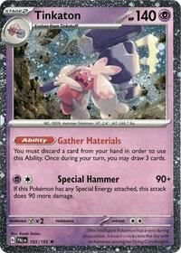 Tinkaton - Blister Exclusives - #105 - Pokemon TCG card