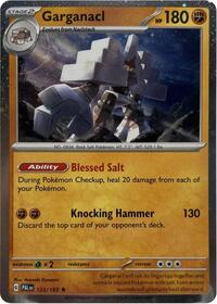 Garganacl - Blister Exclusives - #123 - Pokemon TCG card