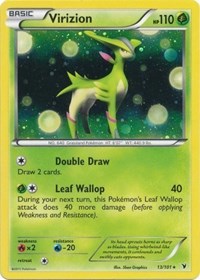 Virizion - 13/101 - Blister Exclusives - #013 - Pokemon TCG card