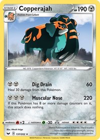 Copperajah #137 Copperajah - Blister Exclusives - #137 - Pokemon TCG card