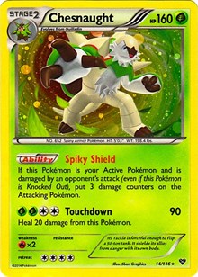 Chesnaught - 14/146 #014 Chesnaught - 14/146 - Blister Exclusives - #014 - Pokemon TCG card