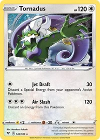 Tornadus - Blister Exclusives - #142 - Pokemon TCG card