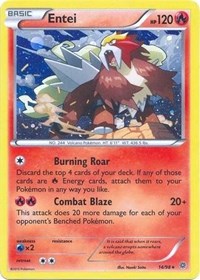 Entei - 14/98 #014 Entei - 14/98 - Blister Exclusives - #014 - Pokemon TCG card