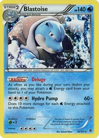 Blastoise - 16/101 - Blister Exclusives - #016 - Pokemon TCG card