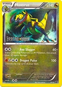 Haxorus - 16/20 (Dragon Vault) #016 Haxorus - 16/20 (Dragon Vault) - Blister Exclusives - #016 - Pokemon TCG card