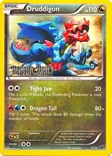 Druddigon - 17/20 (Dragon Vault) - Blister Exclusives - #017 - Pokemon TCG card