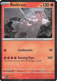 Reshiram #017 Reshiram - Blister Exclusives - #017 - Pokemon TCG card